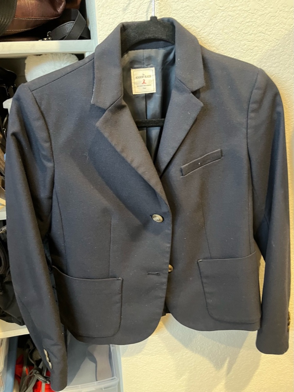 GAP Navy Blue Women's Blazer Jacket
